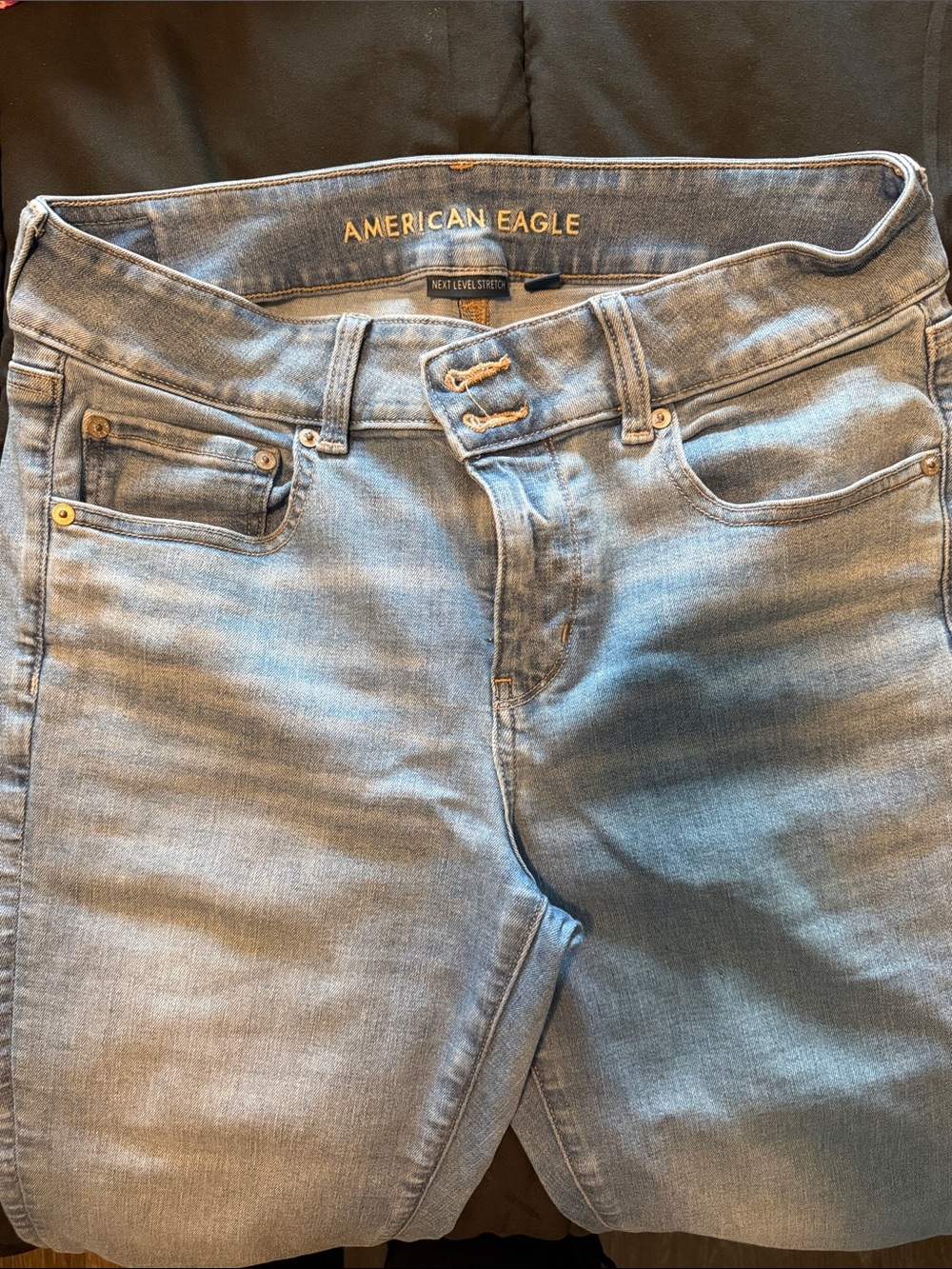American Eagle Outfitters Slim Light Blue Women’s capri Jeans